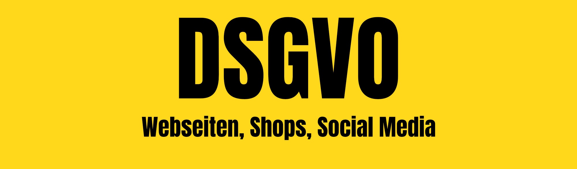 DSGVO für Webseiten